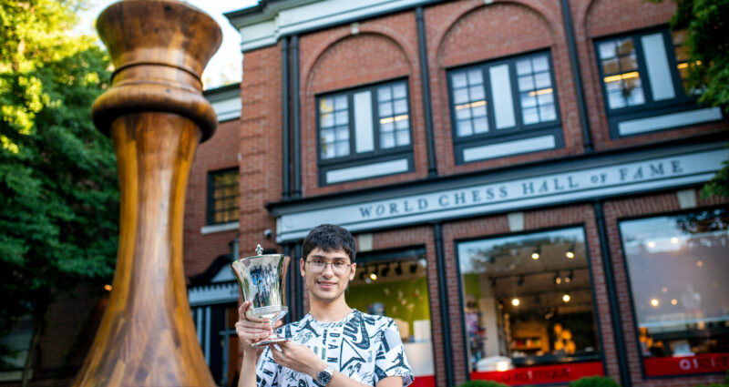 2022 Tour Champion Alireza Firouzja